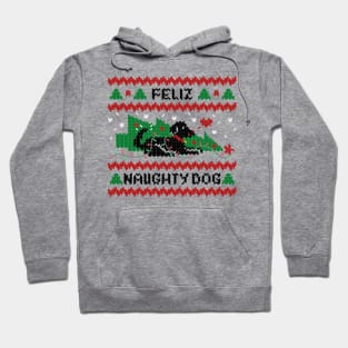 Feliz Naughty Dog - Black Lab Hoodie